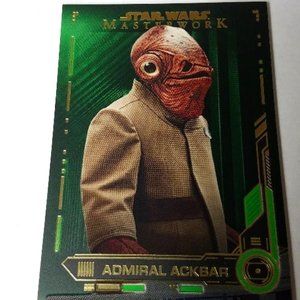 2019 Star Wars Mastersworks Insert #/99